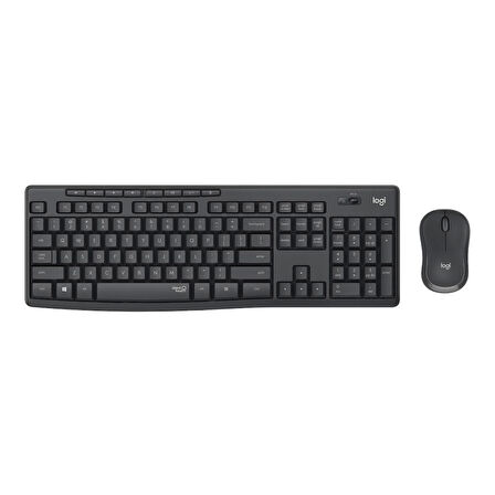Logıtech Mk295 Kablosuz Set Sessiz Usb Siyah 920-009804