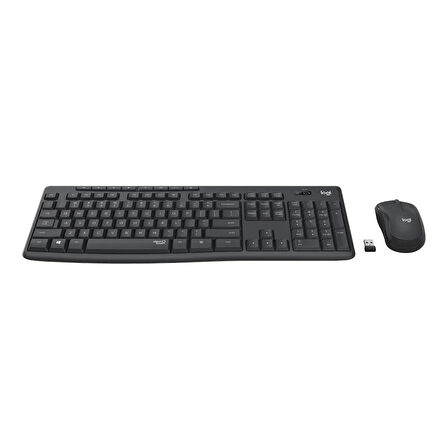 Logıtech Mk295 Kablosuz Set Sessiz Usb Siyah 920-009804