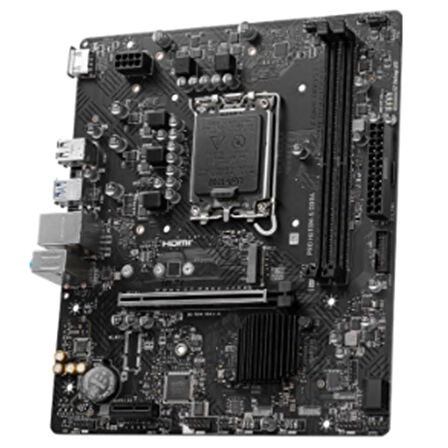 Msı Pro H610m-s Ddr4 3200mhz 1xhdmı 1xm.2 Usb 3.2 Matx 1700p (12. / 13. Ve 14. Nesil İşlemci Uyumlu)