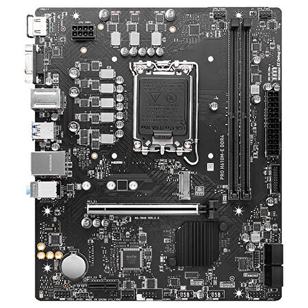 MSI PRO H610M-E DDR4 3200MHZ M.2 mATX 1700p