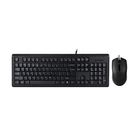A4 Tech Kr-9276 Q Usb Mm Kablolu Klavye Mouse Set