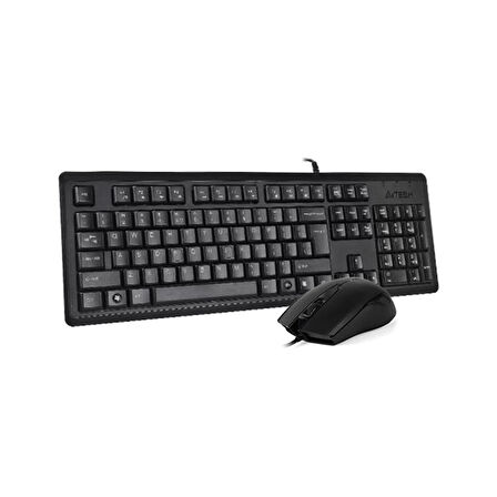 A4 Tech Kr-9276 Q Usb Mm Kablolu Klavye Mouse Set