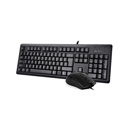A4 Tech Kr-9276 Q Usb Mm Kablolu Klavye Mouse Set