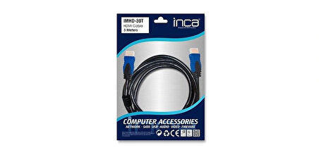 Inca Imhdt-30t 3m Hdmı Kablo,poşette