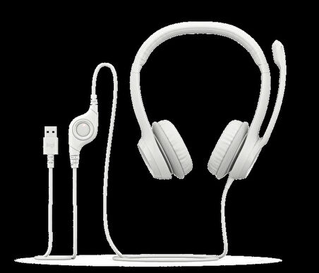 Logıtech H390 Mıkrofonlu Beyaz Kulaklık 981-001286