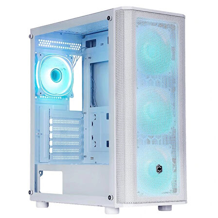 Frısby Cm-106 650w 80+ Double Argb Gamıng Beyaz Mesh Kasa