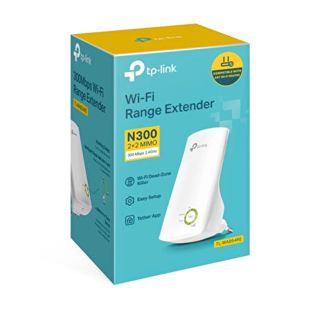 Tp-lınk Tl-wa854re 300mbps Priz Tipi Menzil Genişletici