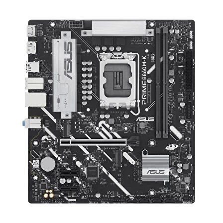 Asus Prıme B860m-k Ddr5 8800mt/s 1xhdmı 1xdp 2xm.2 Usb 3.2 Matx 1851p (ıntel Ultra Processors Serıes 2)