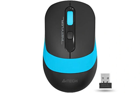 A4 Tech Fg-10 Kablosuz Siyah&mavi Optik Mouse