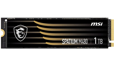 1tb Msı Ssd Spatıum M480 Pro Pcıe 4.0 Nvme M.2 7400/6000mb/s