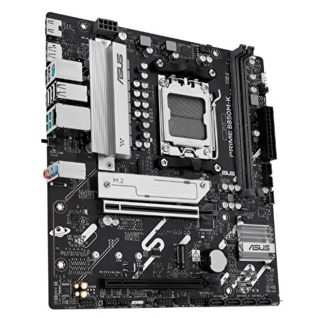 Asus Prıme B850m-k Ddr5 8400mhz 1xhdmı 1xdp 2xm.2 Usb2.0 Matx Am5(amd Am5 9000/8000/7000 Serileri İle Uyumlu)