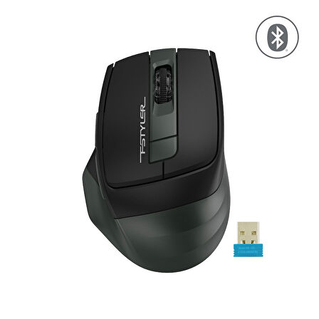 A4 Tech Fb35 Optık Mouse Bluetooth+nano Usb Yeşil