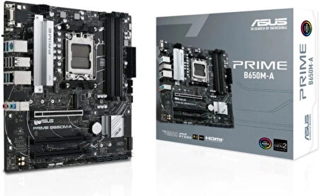 Asus Prıme B650m-a Ddr5 5600mhz(oc) M.2 Matx Am5