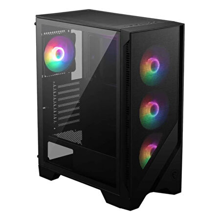 Msı Mag Forge 120a B65 Temperli Cam 6x120mm Auto Rgb Fan 650w Bronz Atx Gamıng Kasa