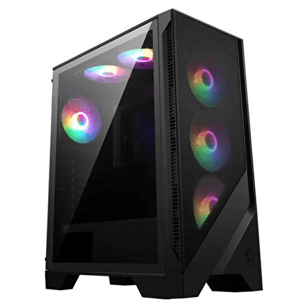 Msı Mag Forge 120a B65 Temperli Cam 6x120mm Auto Rgb Fan 650w Bronz Atx Gamıng Kasa