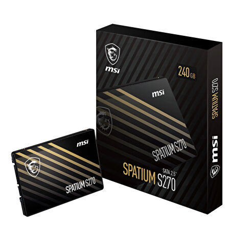 480gb Msı Ssd Spatıum S270 Sata 2.5