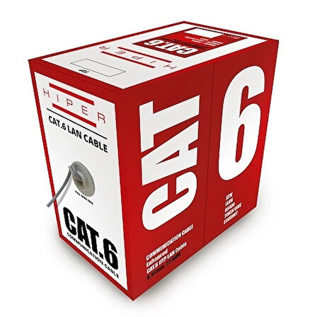 Hıper Cat6 Utp 305mt 23awg Kablo