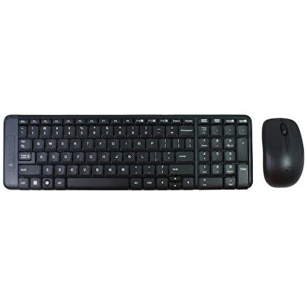 Logıtech Mk220 Kablosuz Set Mm Q Tr Usb Siyah 920-003163