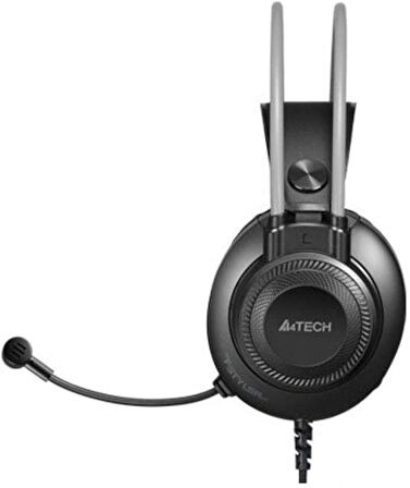 A4 Tech Fh-200u Usb Mikrofonlu Gri Kulaklık