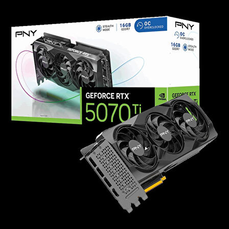 Pny Rtx5070ti Oc 16gb Gddr7 256bit Ekran Kartı (vcg5070t16tfxpb1-o)