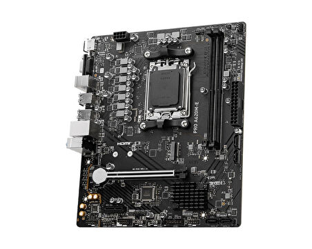 Msı Pro A620m-e 6400mhz(oc) M.2 Hdmı Vga Matx Am5