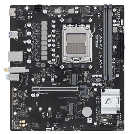 Asus A620m-f Gamıng Wıfı6 Ddr5 8000mhz 1xhdmı 2xm.2 Am5 (amd Am5 9000/8000/7000 Serileri İle Uyumlu)