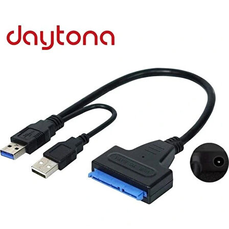 Daytona A5142 Usb3.0 2.5-3.5" Sata Ssd-hdd Çeviric