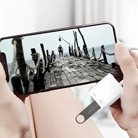 Daytona Nk101 İphone Lightning=>sd+micro Sd Çeviri