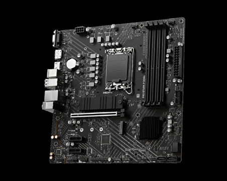 Msı Pro B760m-p Ddr4 4800(oc) Ddr4 Hdmı Dp M.2 Atx 1700p