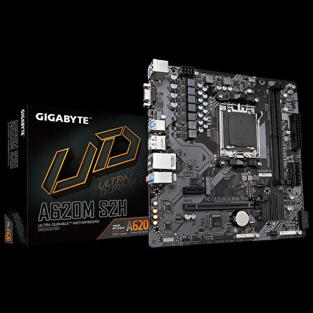 Gıgabyte A620m S2h 6400mhz(oc) Ddr5 Matx Am5