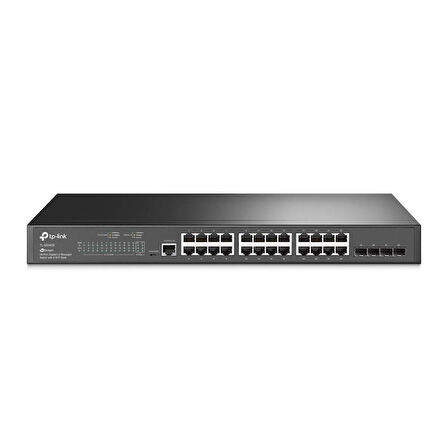 Tp-lınk Omada Tl-sg3428 24 Port Gıgabıt+4xgıgabıt Sfp Uplınk L2+ Yönetilebilir Rackmount Swıtch