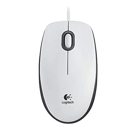 Logıtech M100 Usb Kablolu Mouse Beyaz 910-006764