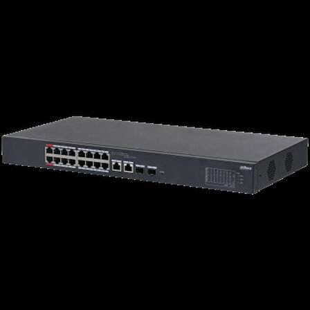 Dahua Cs4218-16et-135 16 Port16xfe-2xge-2xge/sfp Yönetilebilir 135w Poe Switch