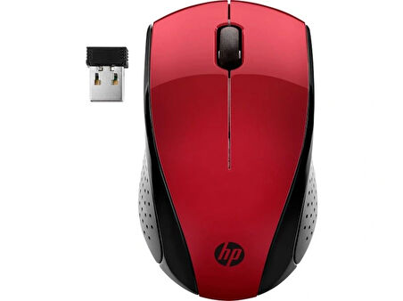 Hp 220 7kx10aa Kırmızı Kablosuz Optik Mouse