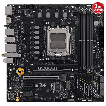 Asus Tuf Gamıng B650m-e Wıfı Ddr5 6400+(oc) Dp Hdmı M.2 Am5