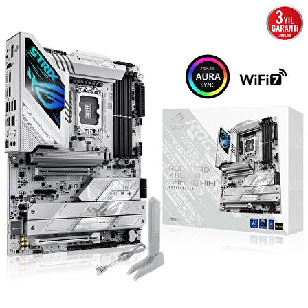 Asus Rog Strıx Z890-a Gamıng Wıfı Ddr5 5xm2 Usb3.2 Rgb Lan Atx