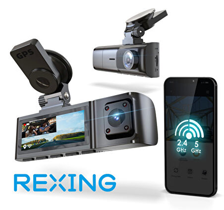 Rexıng R316 4k Gps Wı-fı Arac Kamerası + 64gb Sd