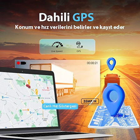 Rexıng R316 4k Gps Wı-fı Arac Kamerası + 64gb Sd