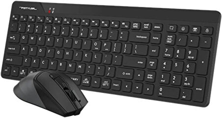 A4 Tech Fg2400 Q 2.4 Ghz Air2 Siyah Klavye+mouse