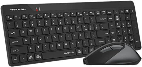 A4 Tech Fg2400 Q 2.4 Ghz Air2 Siyah Klavye+mouse
