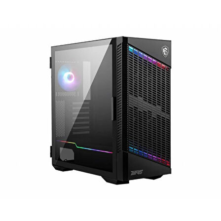 Msı Mpg Velox 100p Aırflow Temperli Cam Argb Fan Psu Yok Matx Gamıng Kasa