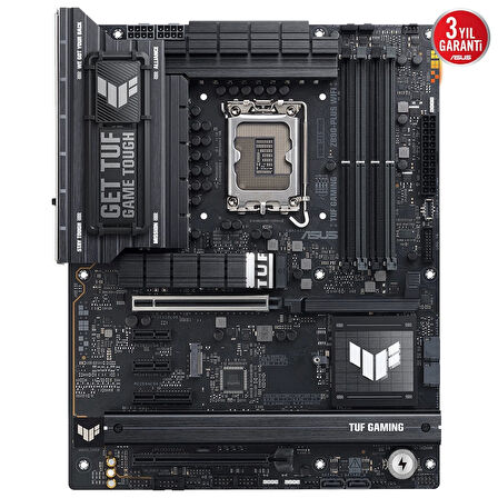 Asus Tuf Gamıng Z890-plus Wıfı Ddr5 4xm2 Usb3.2 Rgb Lan Atx