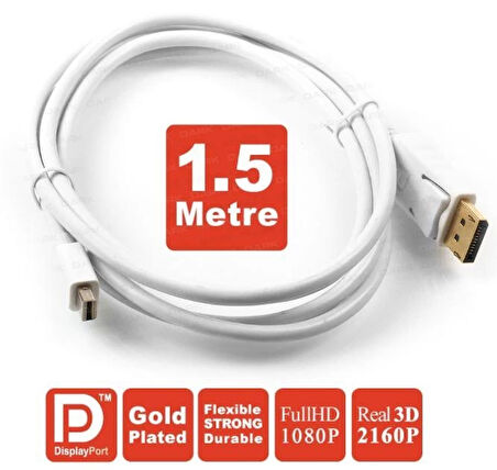 Dark Dk-cb-dpxmdpl150 1.5m Mını Dısplay To Dısplay