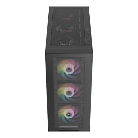 Frısby Fc-9535g 650w 80+ 4x Rgb Gamıng Mesh Kasa