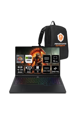 Legion Pro 5 R9 8940HX 16GB 1TB SSD RTX5060/8GB 115W 16" QHD+ 240Hz W11P Gaming Laptop
