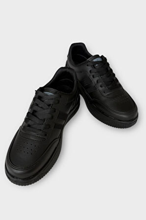 Unisex Hafif Taban Günlük Rahat Spor Ayakkabı  SİYAH