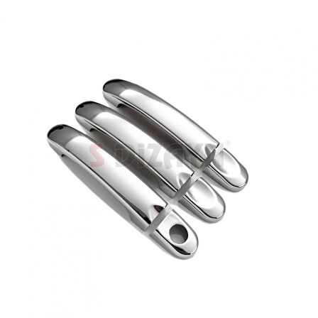 S-Dizayn VW T6 Transporter Krom Kapı Kolu 3 Kapı 2015 Üzeri