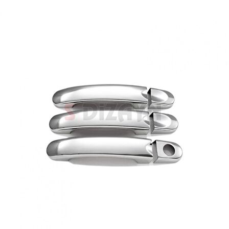 S-Dizayn VW T6 Transporter Krom Kapı Kolu 3 Kapı 2015 Üzeri