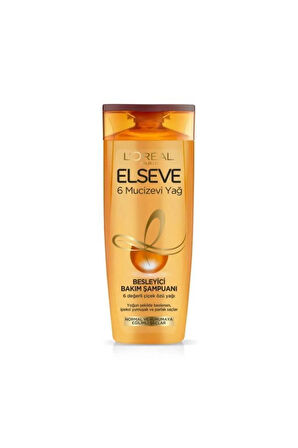 Elseve Sampuan 360 ml 6 Mucizevi Yag X 5 Adet