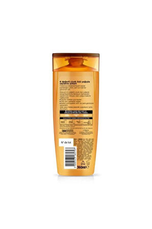 Elseve Sampuan 360 ml 6 Mucizevi Yag X 5 Adet
